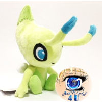 Officiële Pokemon knuffel Celebi San-ei +/- 23cm 
